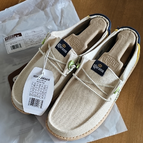 Corona Beige Slip-On Shoes - Picture 1 of 7